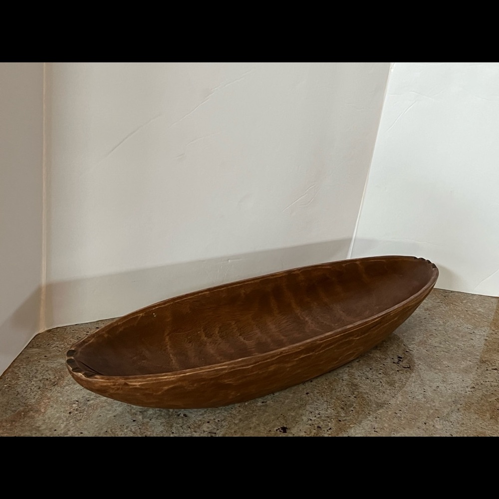 Wooden Hawaiian Boat Bowl